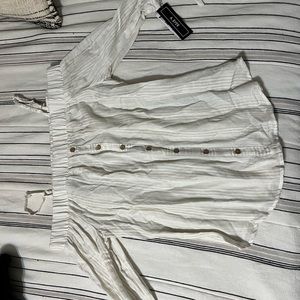 a.byer nwt off the shoulder top